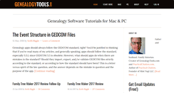 Desktop Screenshot of genealogytools.com